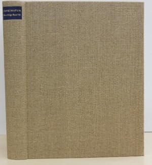 Imprimatur. Ein Jahrbuch für Bücherfreunde. Neue Folge Band VII. 1972.