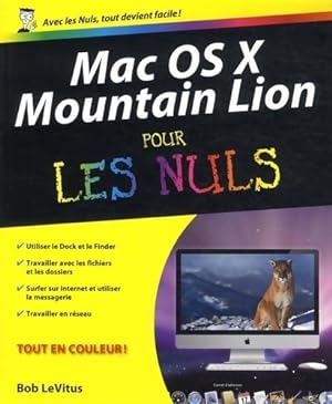 Mac Os X Mountain Lion pour les nuls - Bob Levitus