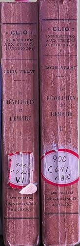 Clio, La Revolution et L'empire (1789-1815), 2 Tomes