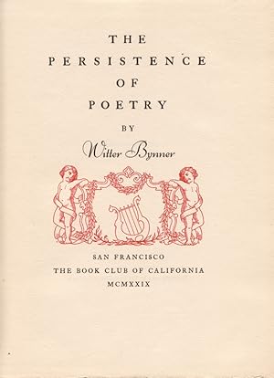 The Persistence of Poetry