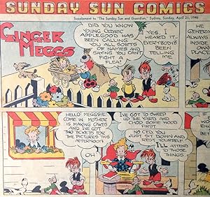 Sunday Sun Comics. Sunbeams Supplement to 'The Sunday Sun and Guardian' April 21 1946