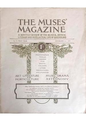 The Muses' Magazine; A Monthly Review of the Musical, Artistic, Literary and Intellectual Life of...