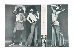 Three iconic Biba fashion catalogues with the Biba Newspaper