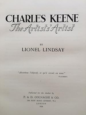 Charles Keene. The Artists' Artist