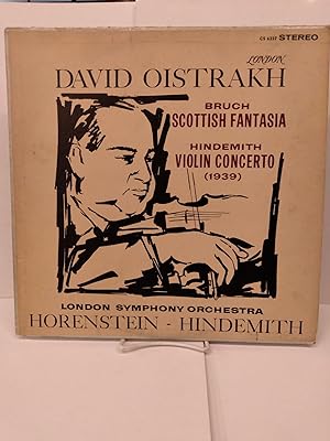 David Oistrakh - Bruch Scottish Fantasia / Hindemith Violin Concerto (1939)