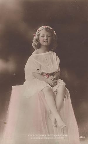 Little Joan Buckmaster Gladys Cooper Old Postcard