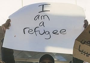 I Am A Refugee Anti Racism Human Rights March Rally Postcard