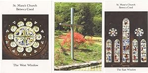Closure Cross Given To St Marys Church Betws-Y-Coed 3x Welsh Postcard s