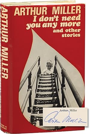 I Don't Need You Anymore and Other Stories (First UK Edition, signed)
