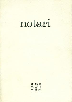 Notari. Opere dal 1960 al 1971