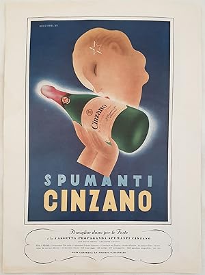 SPUMANTI CINZANO 1937,