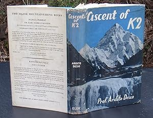 Ascent Of K2 Second Highest Peak In The World --- 1955 First UK Edition SIGNED by first summiters...