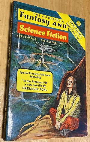 The Magazine of Fantasy and Science Fiction, September 1973 Vol 45, No 3, Whole No 268.