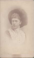 Carte-de-Visite Photograph from the Studio of Mrs C.A.N. Smith, No. 840 Broadway, New York