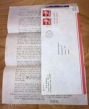 Typed Letter Signed by Beginner Books Author P.D. Eastman, Discusses Dr. Seuss, etc.