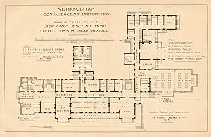 Metropolitan Convalescent Institution - Ground floor plan of the new convalescent home, Little Co...