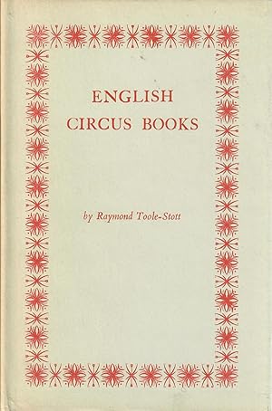 A Bibliography of Books on the Circus in English from 1773 to 1964