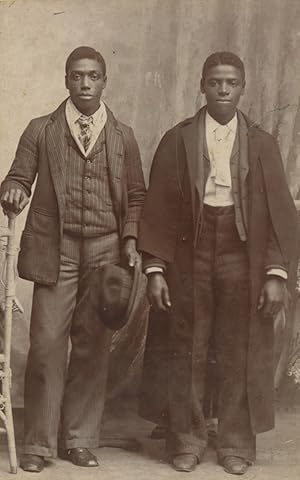 Four Cartes-de-Visite of African-American Subjects in Pocahantas, Virginia, c. 1860s-1880s