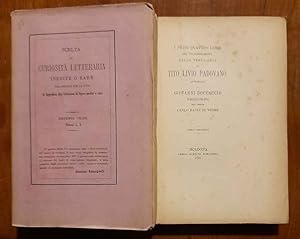 I primi quattro libri del volgarizzamento della terza deca di Tito Livio padovano attribuiti a Gi...