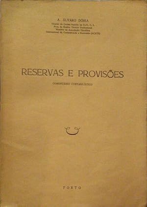 RESERVAS E PROVISÕES.
