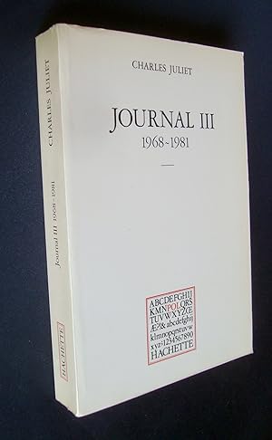 Journal III - 1968-1981.
