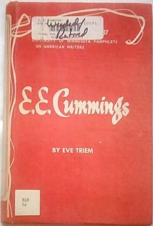 E. E. Cummings: Pamphlets on American Writers Number 87