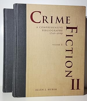 Crime Fiction II: A Comprehensive Bibliography 1749-1990. (Complete in Two Volumes)