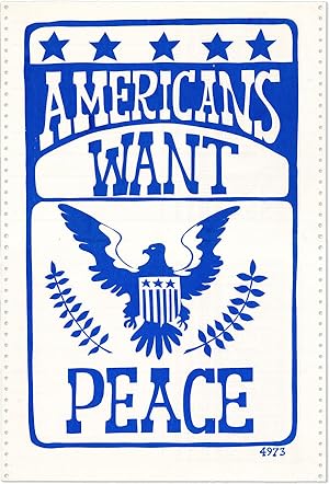 Poster: Americans Want Peace