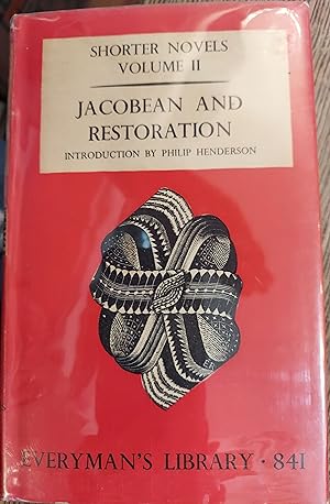 Shorter Novels, Volume II: Jacobean and Restoration (Everyman's Library #841)