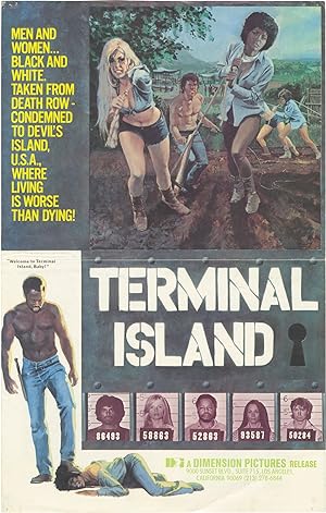 Terminal Island (Original pressbook for the 1973 film)