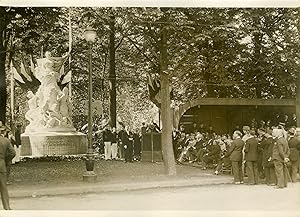 "INAUGURATION du MONUMENT à la GLOIRE de l'EXPANSION COLONIALE FRANÇAISE le 14 Mai 1931" Photo de...