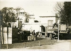 "EXPOSITION COLONIALE 1931 : Les derniers jours" Photo de presse originale G. DEVRED / Agence ROL...