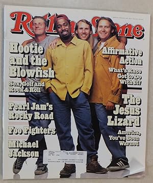 ROLLING STONE MAGAZINE AUG 10 1995 HOOTIE & THE BLOWFISH