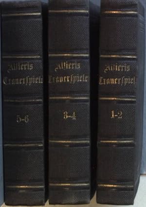 Vittorio Alfieri's Trauerspiele (6 Bändchen in 3 Büchern) - Bd. 1 - 6. Aus dem Italienischen von ...