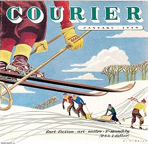 Courier. A Norman Kark publication. January 1949. Vol. 12 no.1. Cover designed by H.C. Paine. Fea...