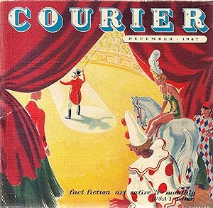 Courier. A Norman Kark publication. December 1947. Vol. 9 no.6. Cover designed by H.C. Paine. Fea...
