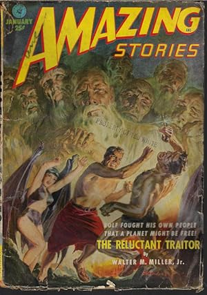 AMAZING Stories: January, Jan. 1952