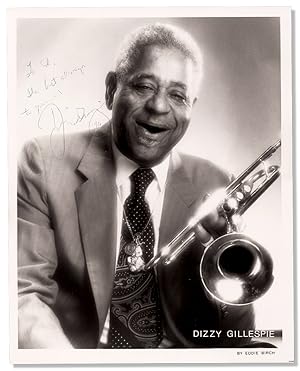 Dizzy Gillespie Signed Photograph, Jazz Trumpeter and Composer
