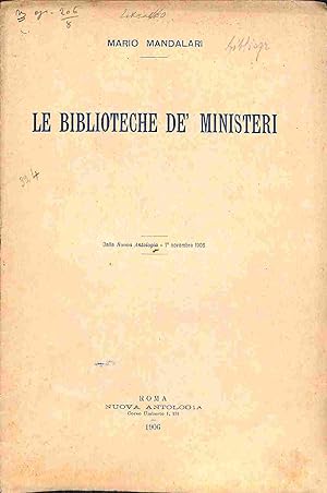 Le Biblioteche de' Ministeri