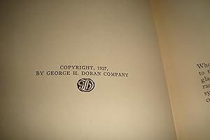 The Indian How Book (first printing with George H. Doran colophon)