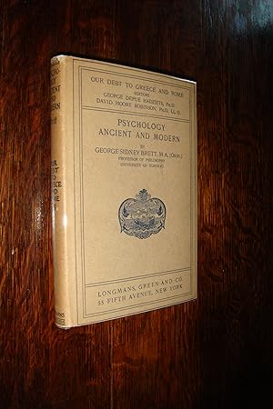 Psychology Ancient and Modern - Our Debt to Greece and Rome #48 (first printing)