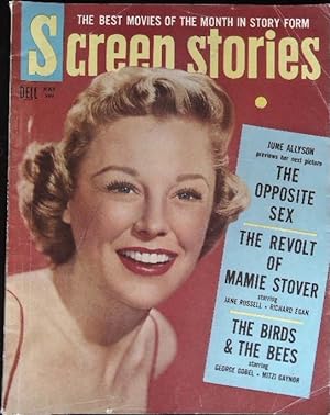 Screen Stories Magazine May 1956 June Allyson, Humphrey Bogart