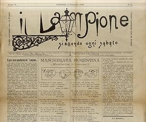 LAMPIONE (IL) si accende ogni sabato. Anno II, n. 6. Firenze, 5 febbraio 1910.