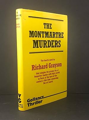 THE MONTMARTRE MURDERS - First UK Printing, Signed/Inscribed