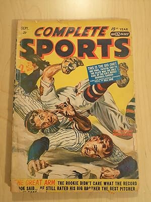 Complete Sports Pulp September 1952