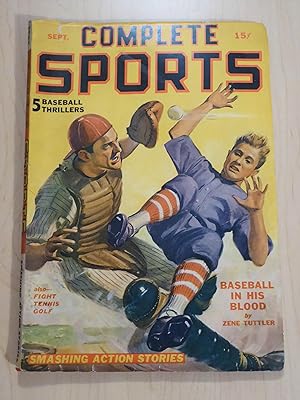 Complete Sports Pulp September 1941
