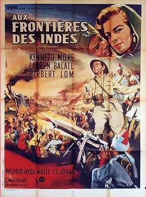 "AUX FRONTIÈRES DES INDES (NORTH WEST FRONTIER)" Réalisé par J. Lee THOMPSON en 1959 avec Kenneth...