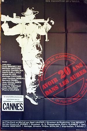 "AVOIR 20 ANS DANS LES AURES" Réalisé par René VAUTIER en 1972 avec Philippe LÉOTARD, Alexandre A...