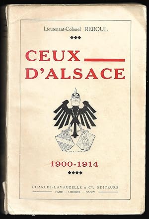 CEUX d'ALSACE - 1900-1914
