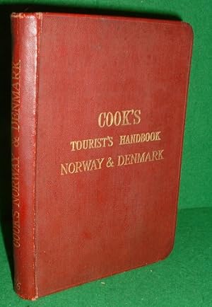 COOK'S HANDBOOK TO NORWAY AND DENMARK WITH ICELAND , SPITSBERGEN WITH MAPS , PLANS AND VOCABULARY...